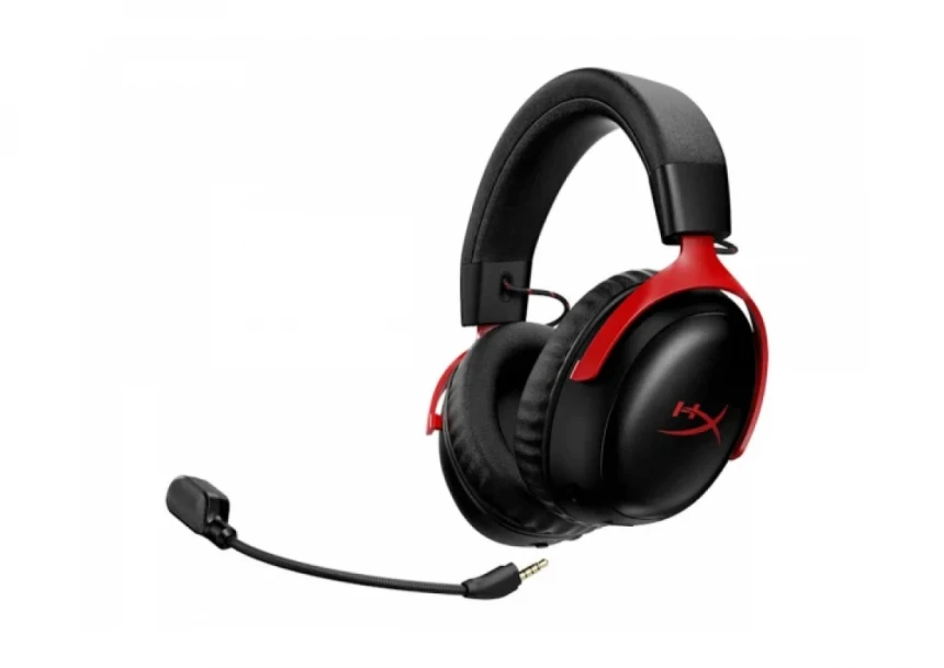 Bežične gaming slušalice HyperX Cloud III S crno-crvene A59Z0AA