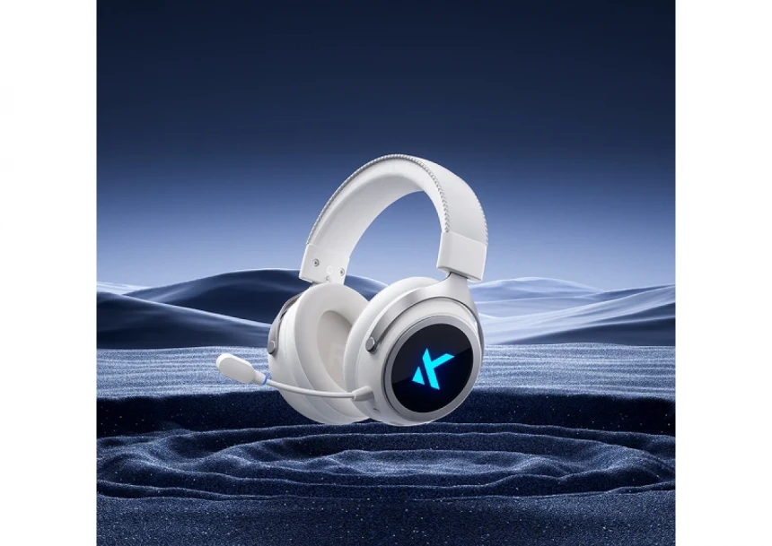 Bežične gaming slušalice MCHOSE X9 white