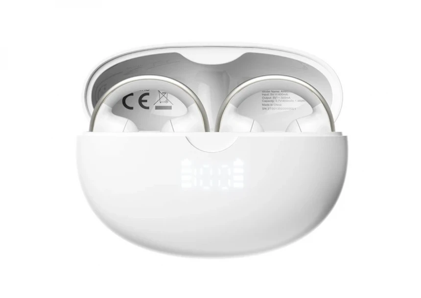 Bežične slušalice Blackview AirBuds 13/IPX7 Clip-on/ENC+DNS Bele