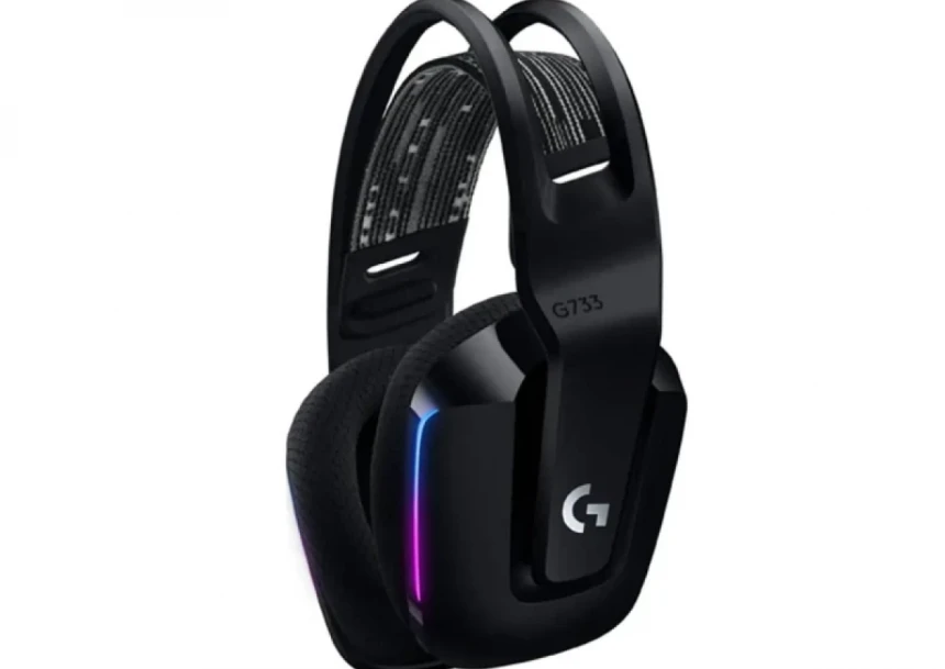 Bežične slušalice sa mikrofonom Logitech G733 crn