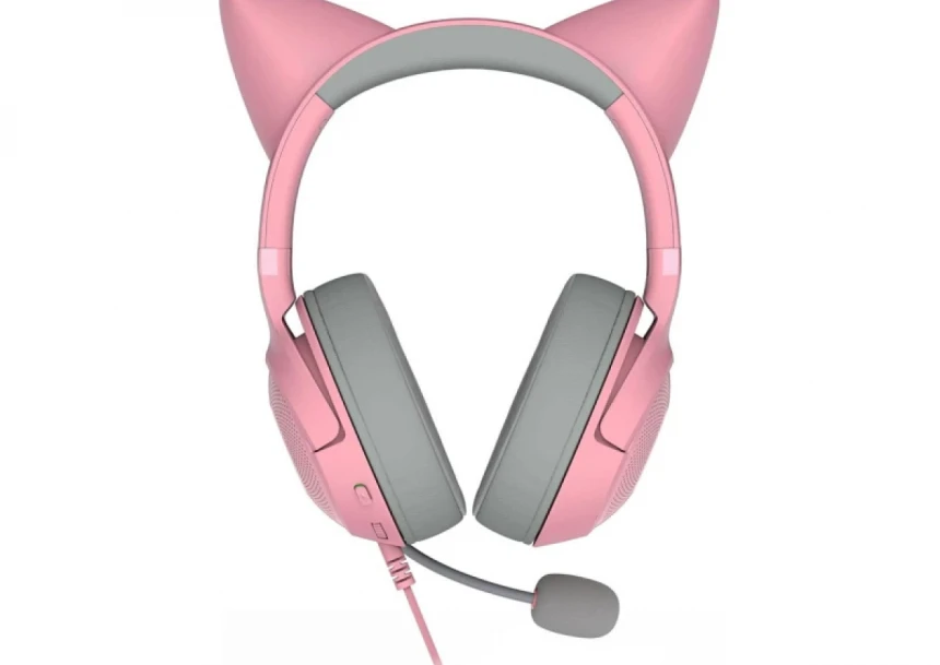 Bežične slušalice sa mikrofonom Razer Kraken Kitty V2 Pink