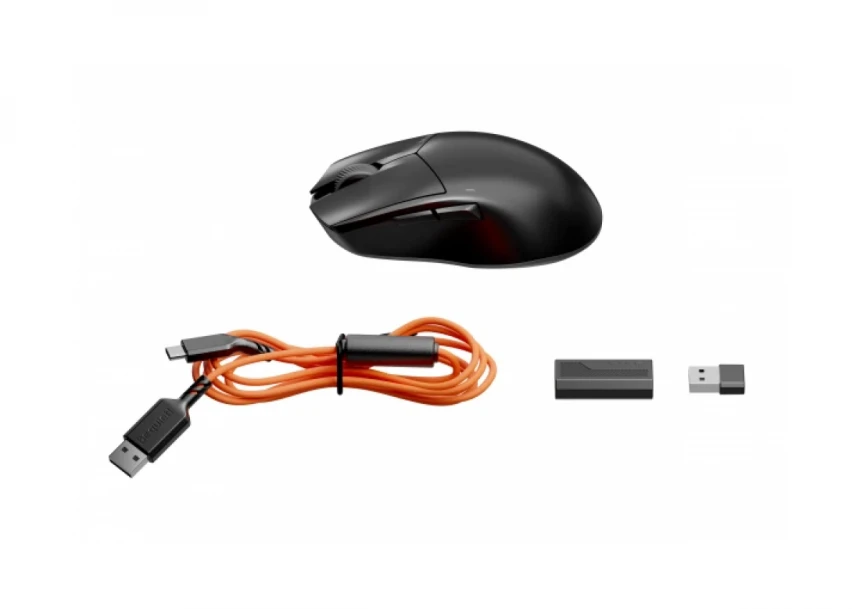 Bežični gaming miš Be quiet Dark Perk Ergo black