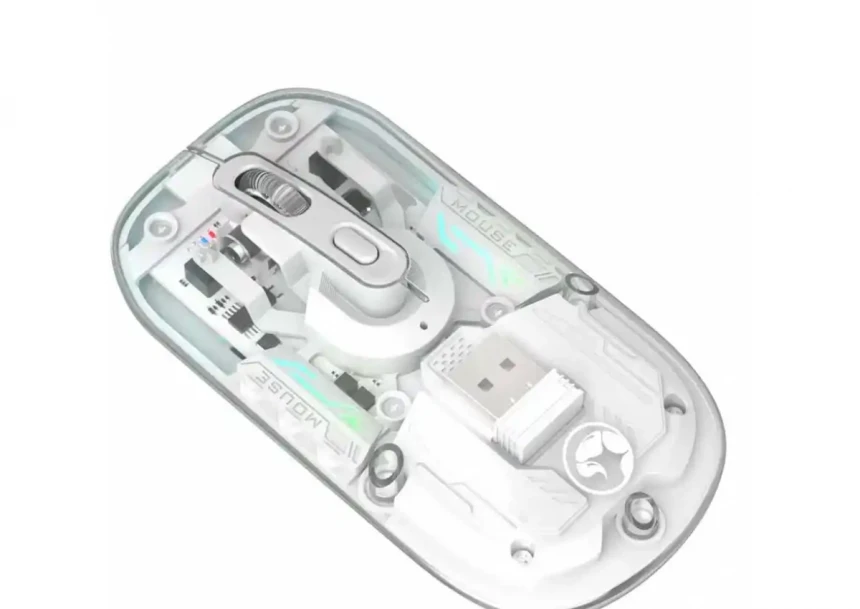 Bežični gaming miš Marvo Prism M808W Transparent