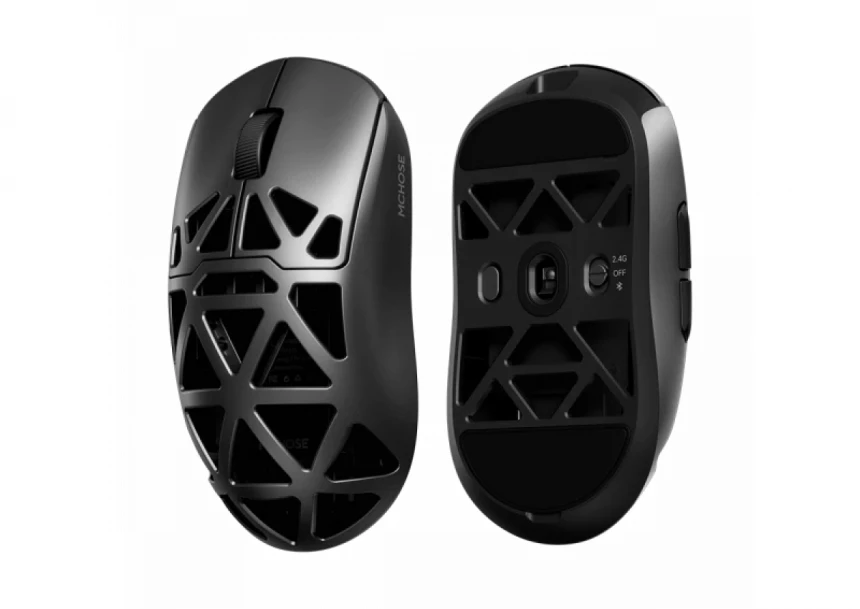 Bežični gaming miš MCHOSE AX5 Pro Max Magnesium Alloy black