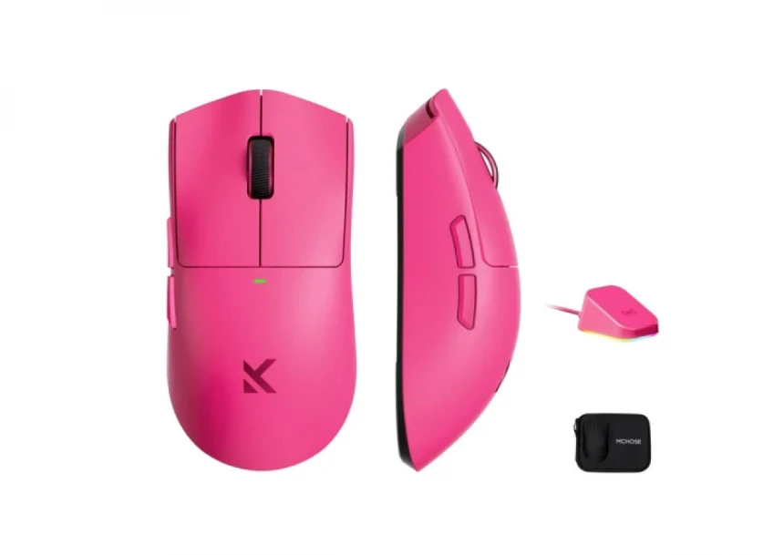 Bežični gaming miš MCHOSE K7 Ultra Rose ...