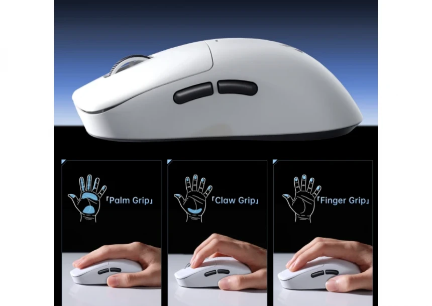 Bežični gaming miš MCHOSE M7 Ultra white