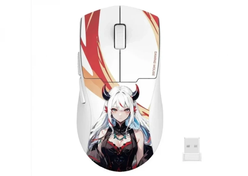 Bežični gaming miš Redragon K1NG Max AKG M918AKG-PRO 26000DPI beli