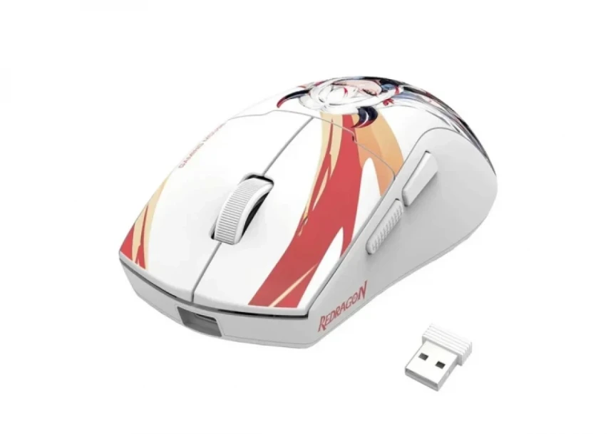 Bežični gaming miš Redragon K1NG Max AKG M918AKG-PRO 26000DPI beli