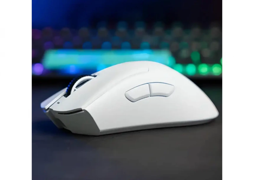 Bežični miš RAZER DeathAdder V3 Pro - bela 30000 DPi RZ01-04630200-R3G1