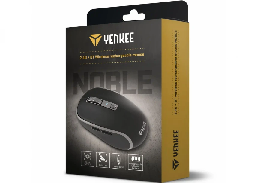 Bežični miš Yenkee YMS 2085BK crna