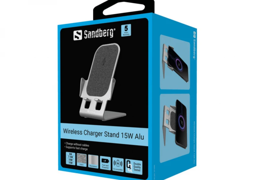 Bežični punjač Sandberg 441-51 15W/Aluminium/USB-C