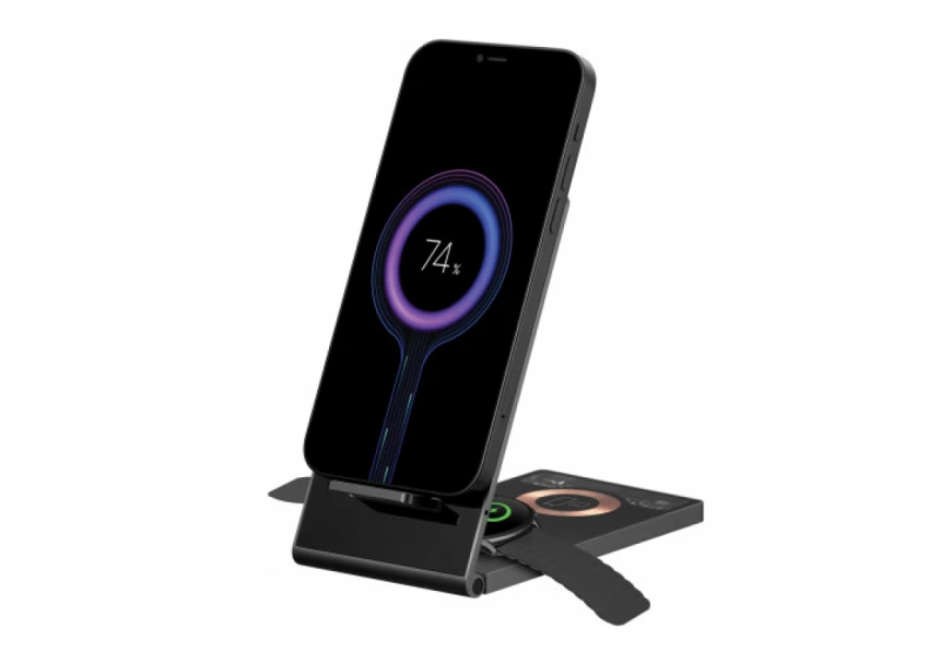 Bežični punjač Sandberg 441-54 3u1 15W/Aluminium/USB-C