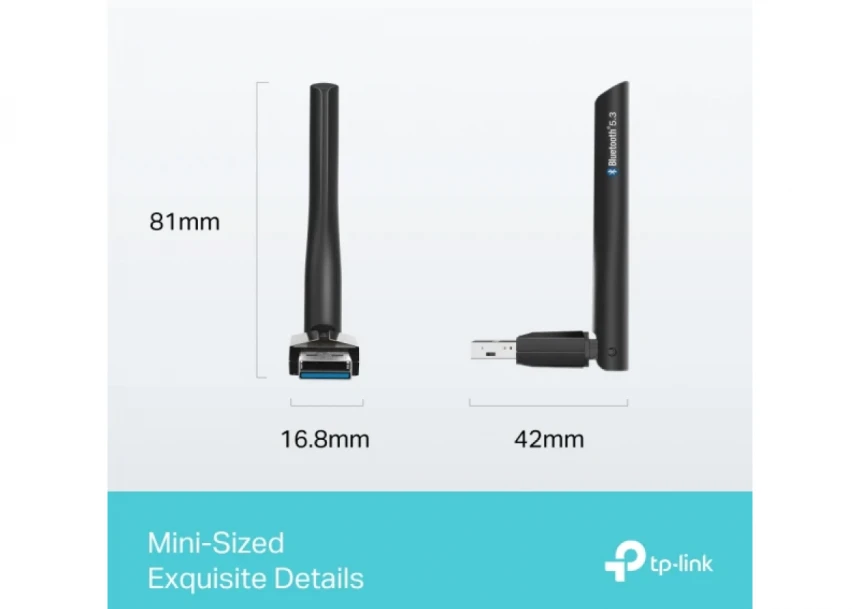 Bluetooth 5.4 adapter TP-Link UB500 Plus Long range sa eksternom antenom