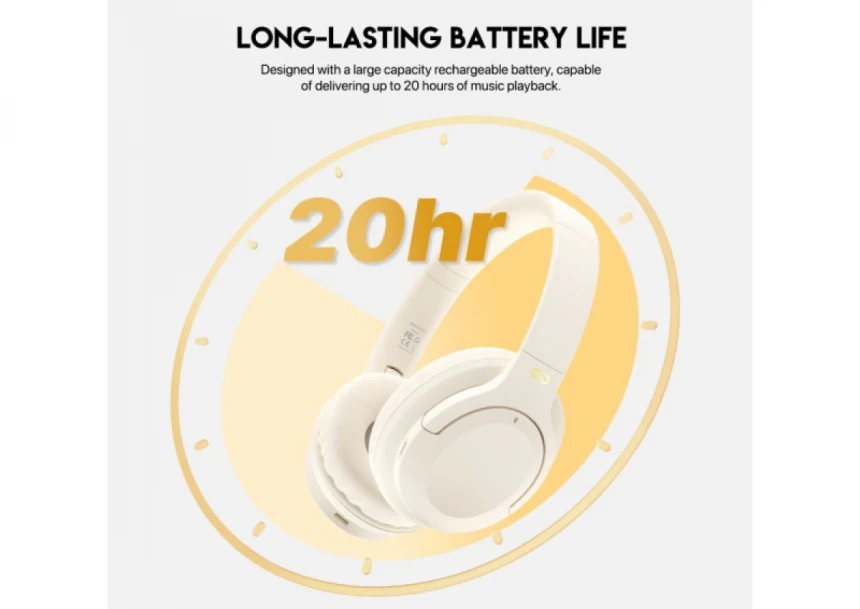 Bluetooth slušalice Fantech GO Vibe WH05 bež