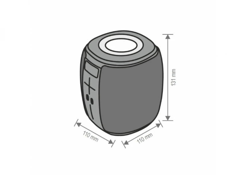 Bluetooth zvučnik 5W