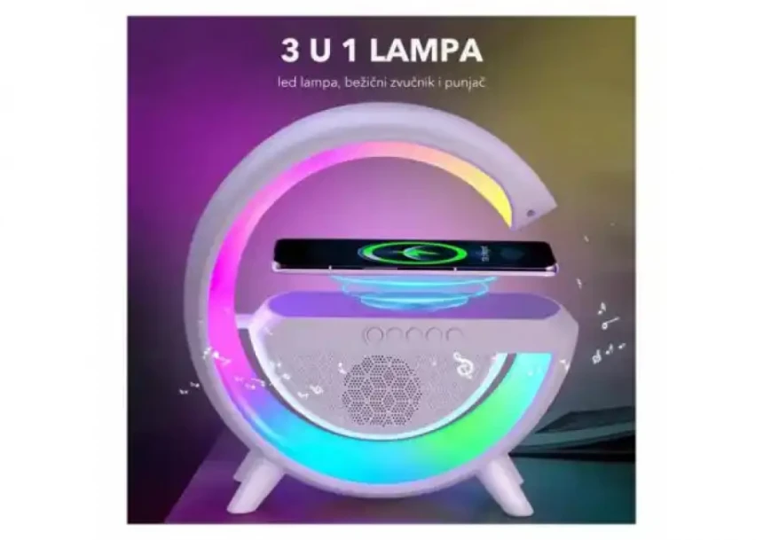 Bluetooth zvučnik Marvo SG302 3 in1 FM radio, Lampa i Punjač za smartphone