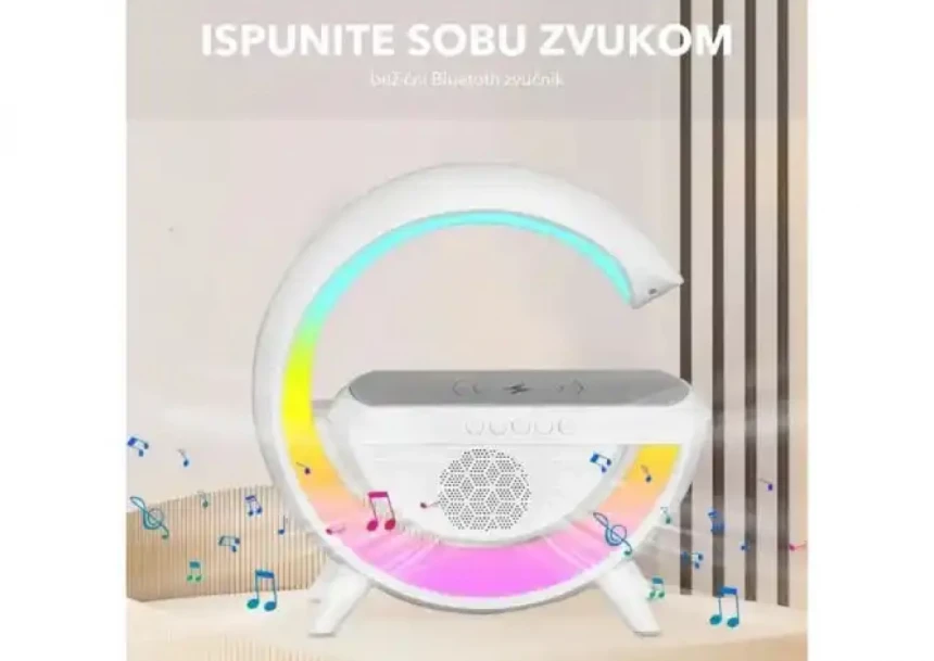 Bluetooth zvučnik Marvo SG302 3 in1 FM radio, Lampa i Punjač za smartphone