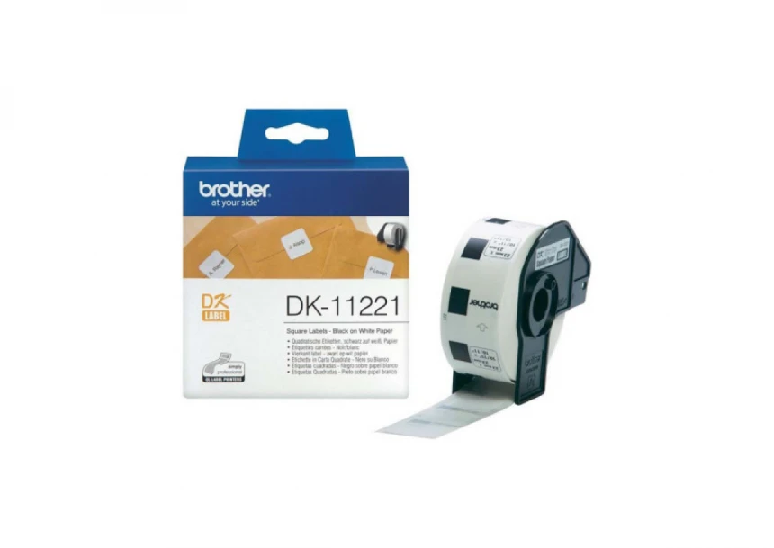 Brother DK-11221 nalepnice 23x23mm/1000 ...