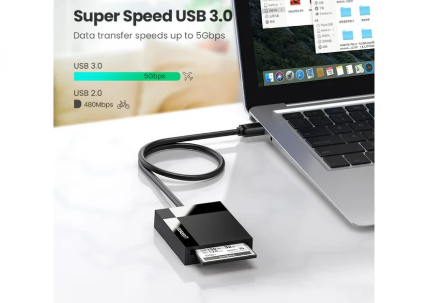 Card Reader USB 3.0 Ugreen 4/1