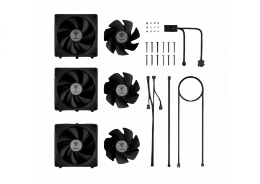 Case Cooler 3x120mm Gamdias Aeolus P2-1203