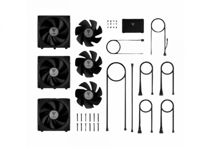 Case Cooler 3x120mm Gamdias Aeolus P2-1203U