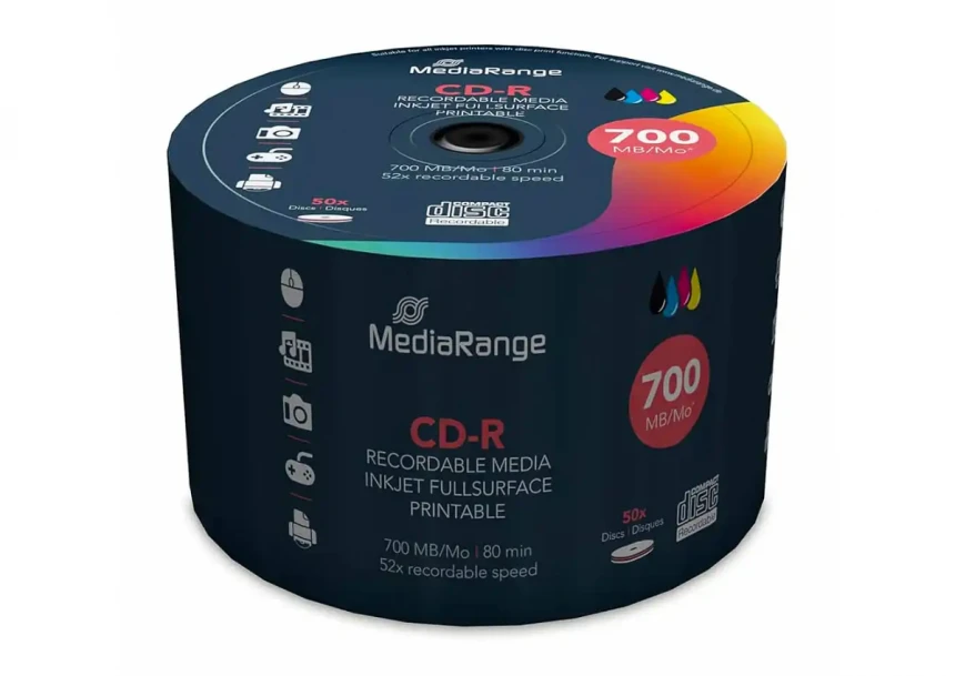 CD Mediarange Printabilni 1/50
