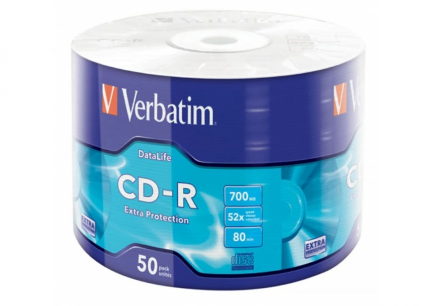 CD-R VER 52X 50PAK WRI