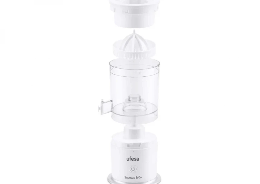 Cediljka za citruse Ufesa Squeeze&Go/punjivi/snaga 45W/beli