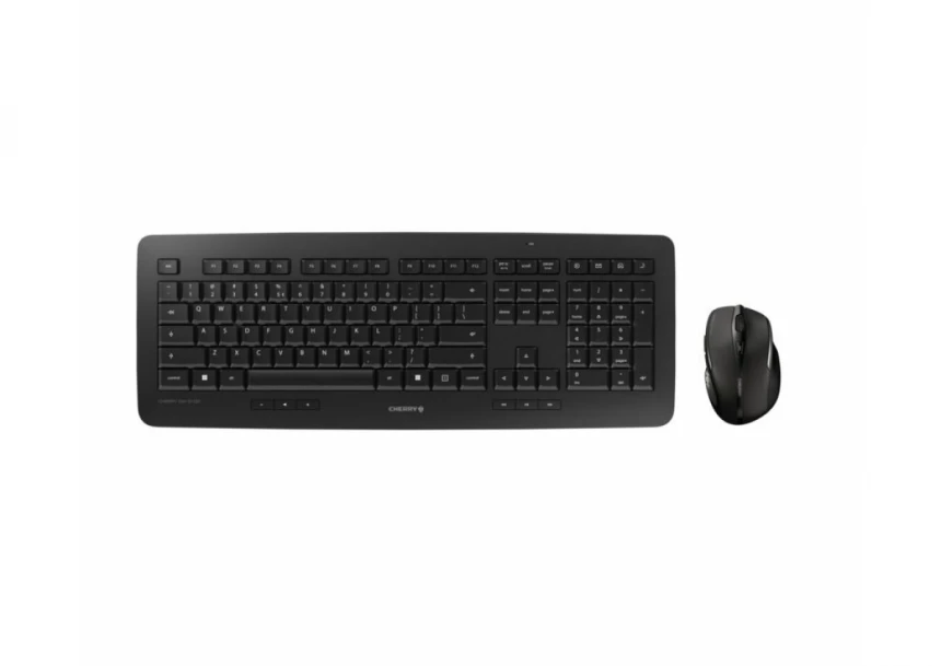 Cherry DW-5100 bežična tastatura + miš, crna