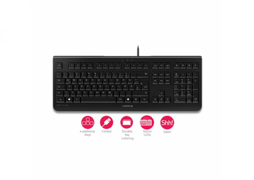 Cherry KC-1000 tastatura, USB, crna