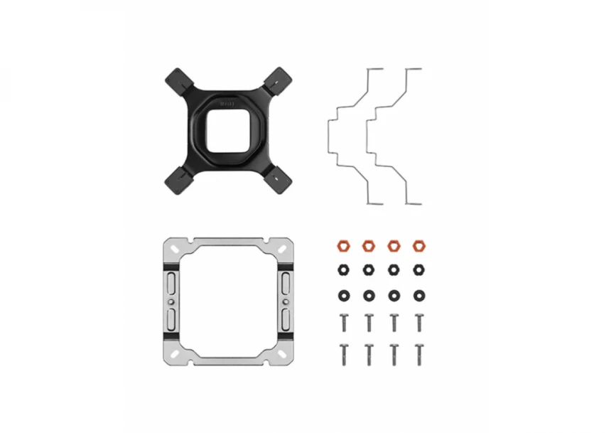 CPU Hladnjak DeepCool AK400 CRNI, 4 HeatPipe , R-AK400-BKNNMN-G-1