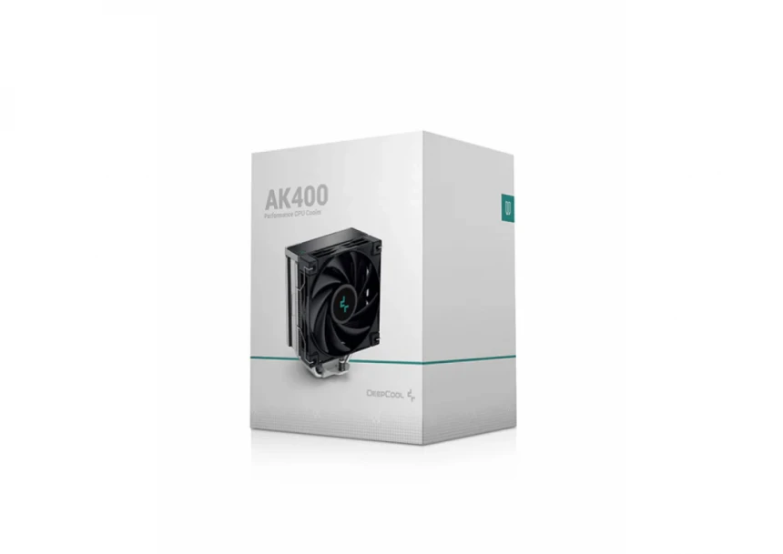 CPU Hladnjak DeepCool AK400 CRNI, 4 HeatPipe , R-AK400-BKNNMN-G-1