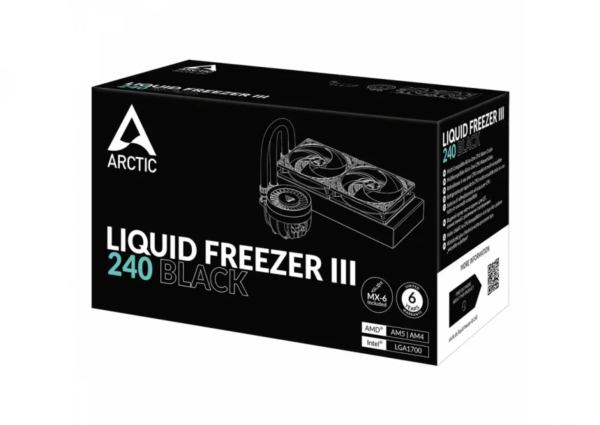 CPU vodeno hlađenje Arctic Freezer III 240 Black