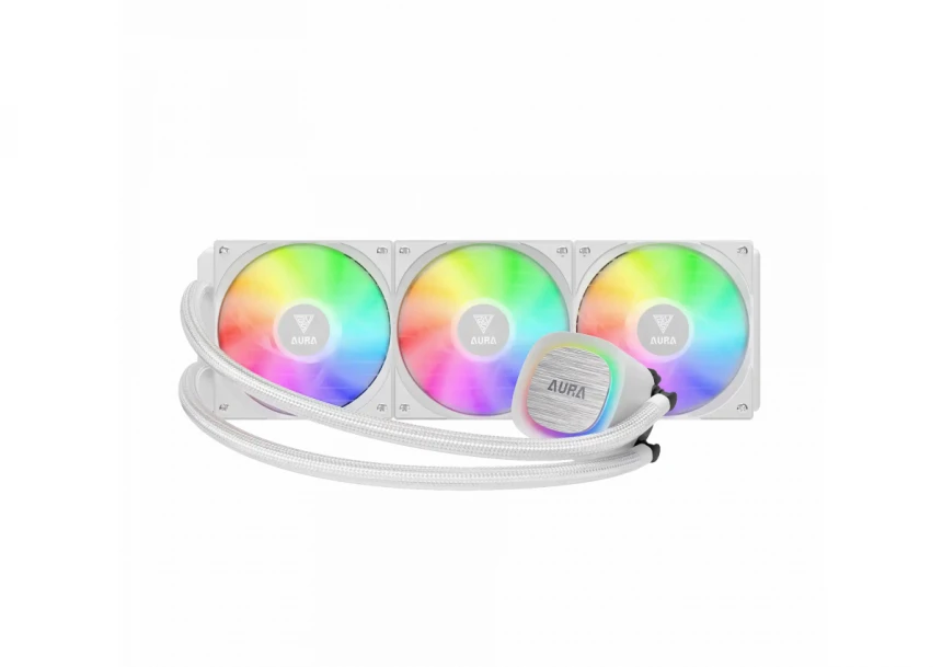 CPU vodeno hlađenje Gamdias Aura GL360 WH belo V2