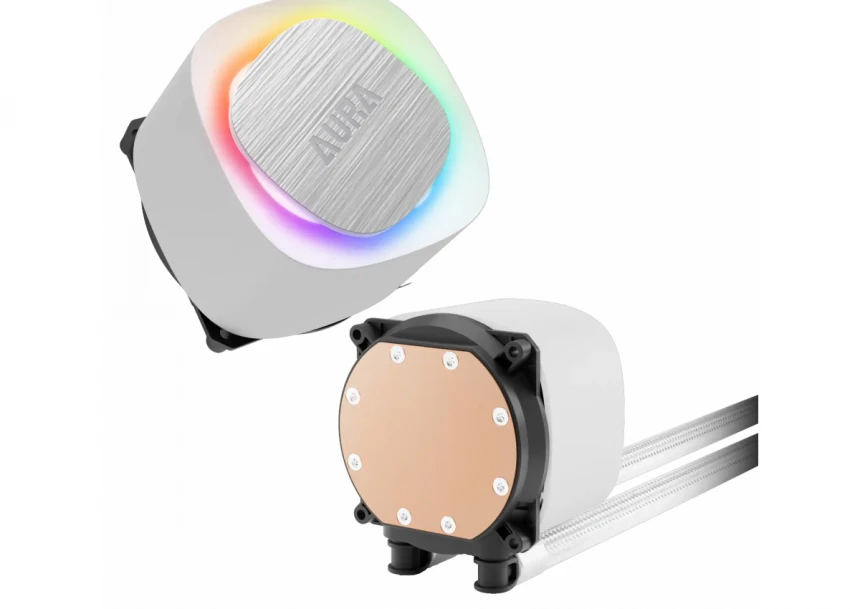 CPU vodeno hlađenje Gamdias Aura GL360 WH belo V2