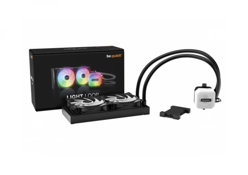 CPU vodeno hladjenje Be Quiet ARGB Light Loop 240mm BW020 (AM4,AM5,1151,1150,1155,1200,1700) black
