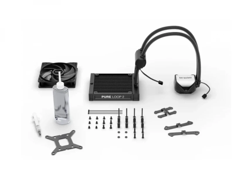 CPU vodeno hladjenje Be Quiet ARGB Pure Loop 2 120mm BW016 (AM4,AM3,1151,1150,1155,1200,1700)