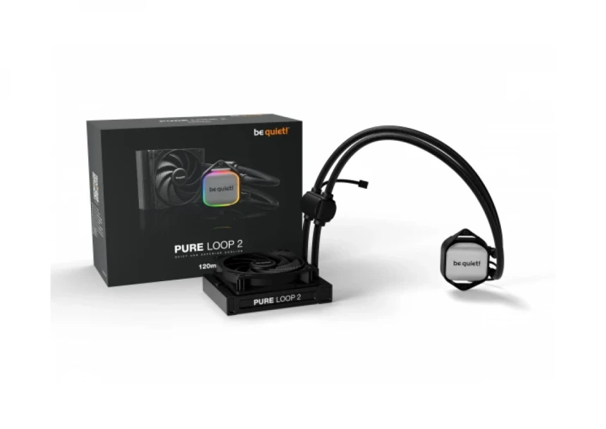 CPU vodeno hladjenje Be Quiet ARGB Pure Loop 2 120mm BW016 (AM4,AM3,1151,1150,1155,1200,1700)