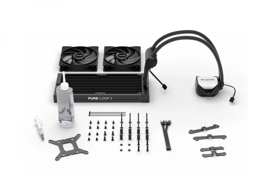 CPU vodeno hladjenje Be Quiet ARGB Pure Loop 2 240mm BW017 (AM4,AM3,1151,1150,1155,1200,1700)