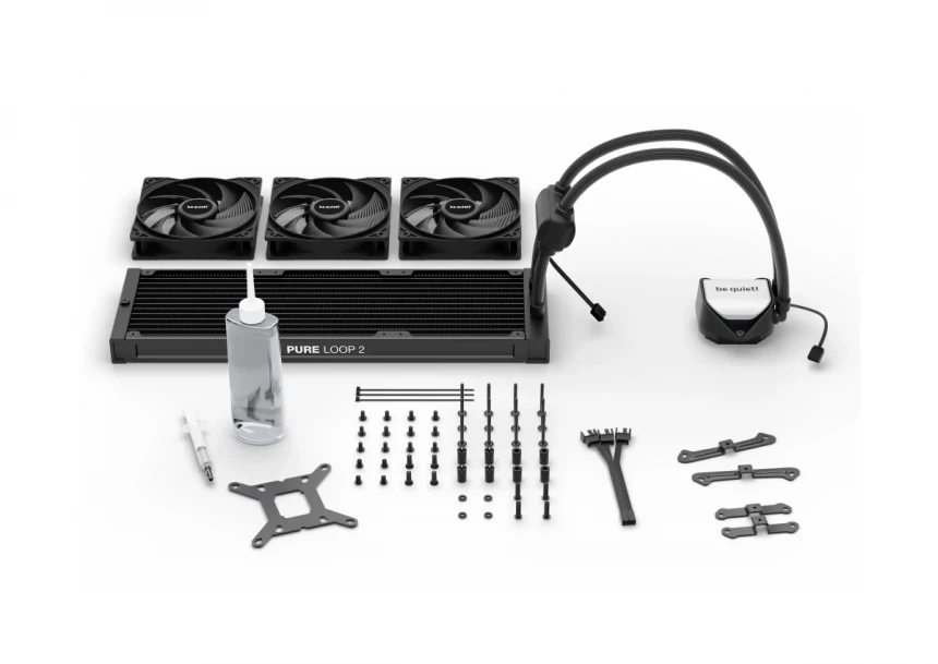 CPU vodeno hladjenje Be Quiet ARGB Pure Loop 2 360mm BW019 (AM4,AM3,1151,1150,1155,1200,1700)