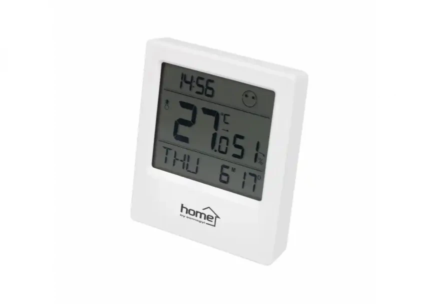 Digitalni sat sa termometrom i merenjem vlažnosti Home HC16