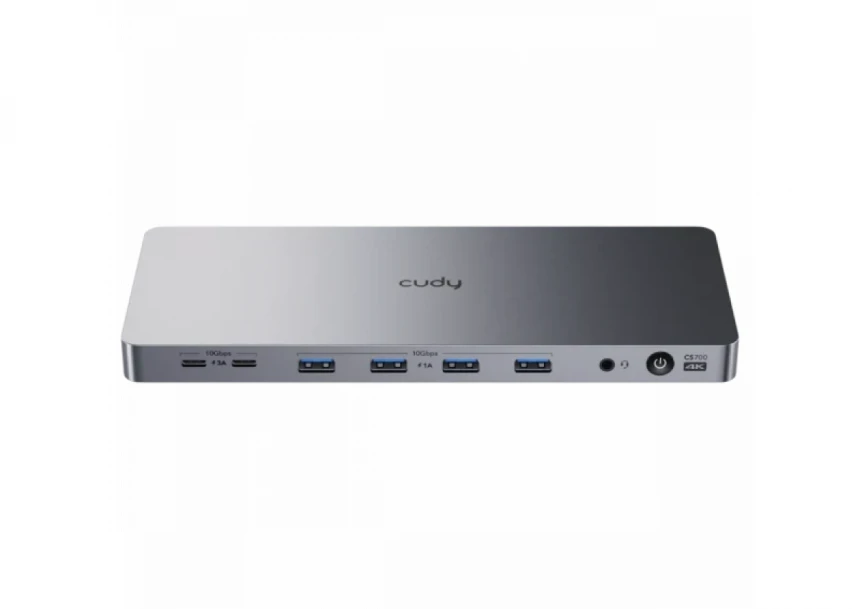 Docking station Cudy CS700 13 in 1 10Gbps USB-C Dual 4K