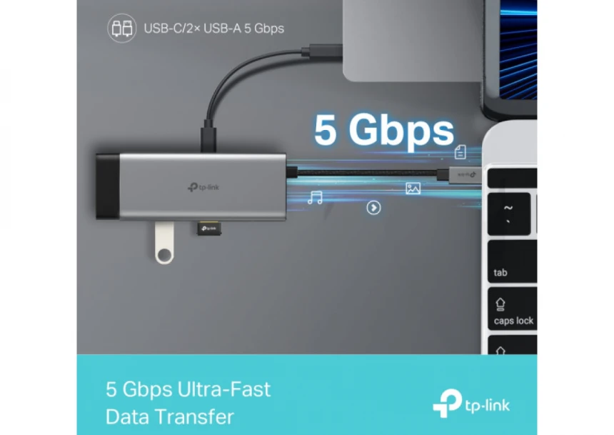 Docking station TP-Link UH5020C USB-C HDMI/2xUSB 3.0/USB-C/PD 100W