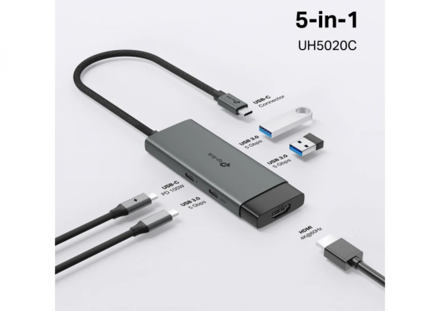 Docking station TP-Link UH5020C USB-C HDMI/2xUSB 3.0/USB-C/PD 100W