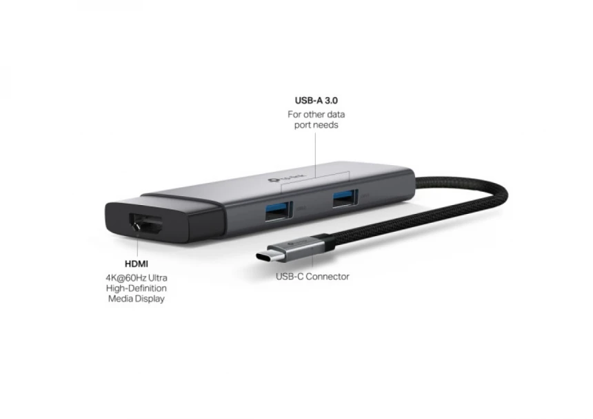 Docking station TP-Link UH5020C USB-C HDMI/2xUSB 3.0/USB-C/PD 100W