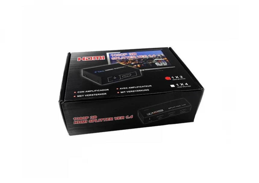 E-Green 2.0 HDMI spliter 1x in - 2x out 1080p Activ