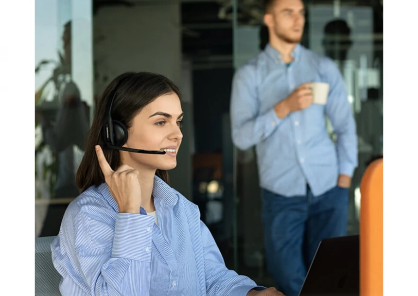 Edifier CC 200 mono bežične slušalice BT mikrofon na ručici za call centre