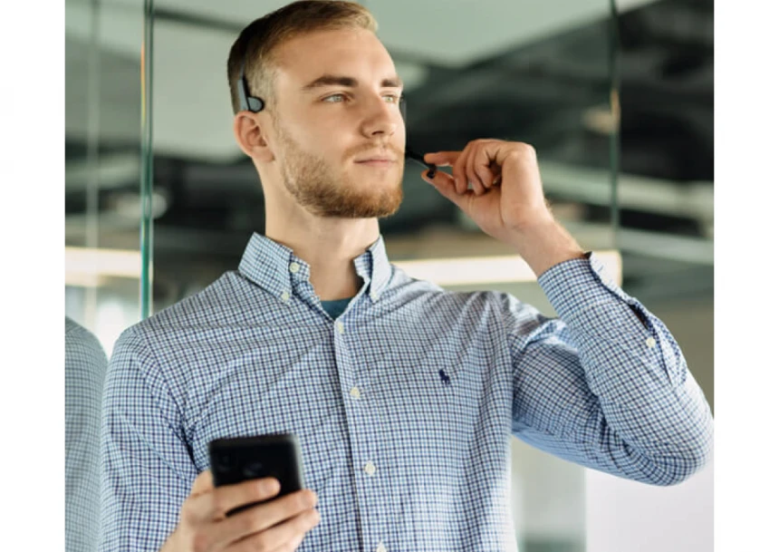Edifier CC 200 mono bežične slušalice BT mikrofon na ručici za call centre