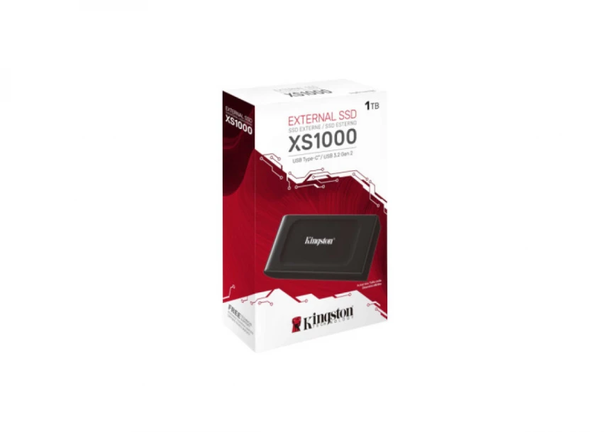 Eksterni SSD 1TB Kingston Portable XS1000 USB 3.2/USB-C SXS1000/1000G