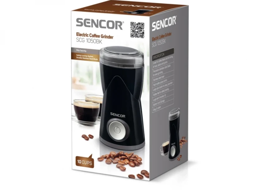 Električni mlin za kafu Sencor SCG 1050BK
